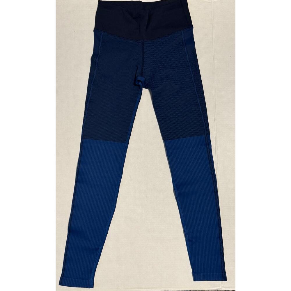 Athleta Women‎ S High Rise Legging Ribbed Stretch Athletic Exercise Fitness Gym